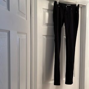 Black jeggings